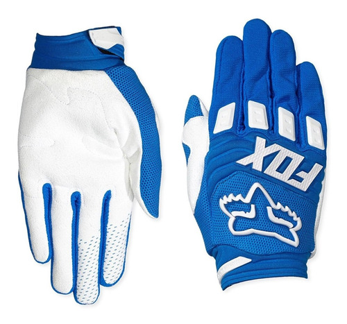 Guantes Fox Azul Talla M,9 Motocross, Enduro, Mtb Downhill