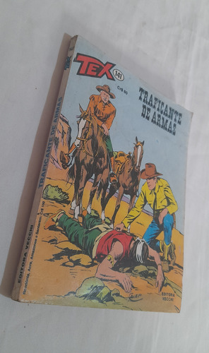 Revista Gibi Tex N° 141 : Traficante De Armas - Vecchi 1982 (Usado)