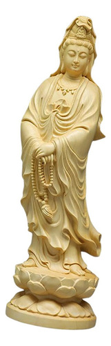 Estatua De Guanyin Tallada A Mano, Estatua De Buda Feng Shui
