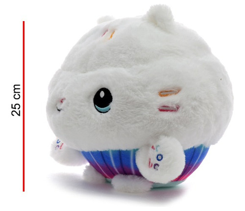 Imagen 3 de 5 de Peluche Cakey 25cm - Original Phi Phi Toys.