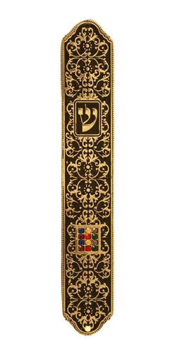 Mezuzá Judaico Luxo + Pergaminho - De Israel