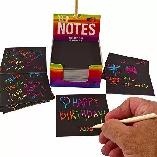 150 Rainbow Scratch Notes