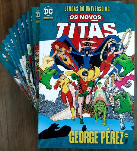 comprar Lote Hq Lendas Do Universo Dc Novos Titãs - 01 Ao 12 - Novas - Frete Gratis