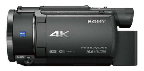 Handycam® 4k Ax53 Con Sensor Exmor R® Cmos