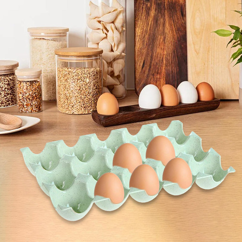 L Caja Porta Huevos Para 15 Tazas, Organizador De Huevos.