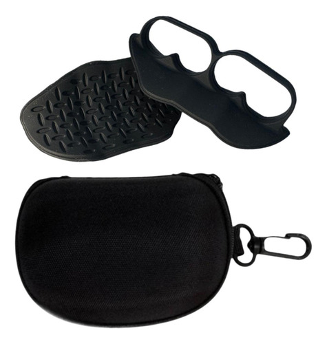 2 Piezas De Levantamiento De Levantamiento De Pesas Negro