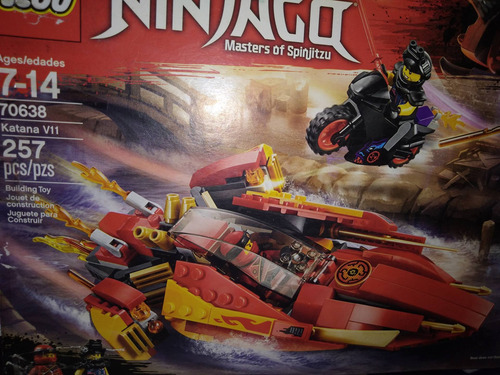 Lego Ninjago Katana V11 70638 - Bloques Para Armar (Usado)