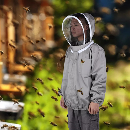 A Traje De Velo De Apicultura, Traje De Abeja Elástico