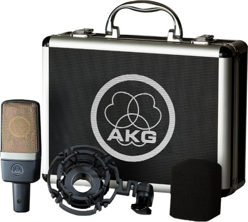 Akg C214 Micrófono Condensador Profesional + Envió