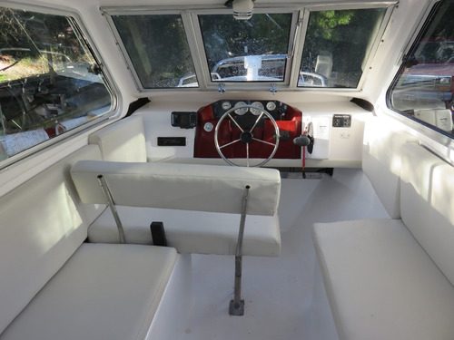 Imagen 9 de 15 de Lancha Tracker Cabinada Baader Track 780 Trabajo, Transporte