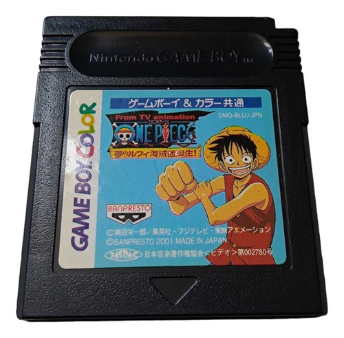 One Piece Nintendo Game Boy Color Original Exclusivo Japon (Usado)