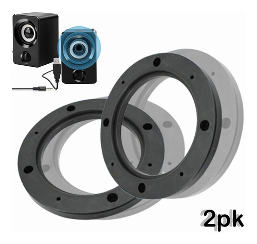 Aros Para Par De Bocinas 4 Carbon Audio Insonorizante