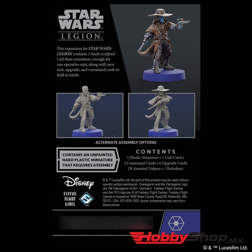 Asmodee - Star Wars: Legion - Cad Bane Operative Expansion