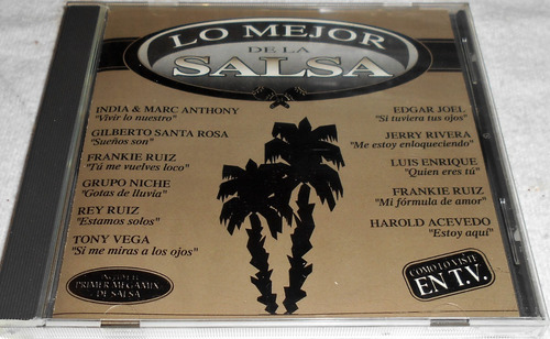 Cd Lo Mejor De La Salsa / Tony Vega Frankie Ruiz Niche Etc