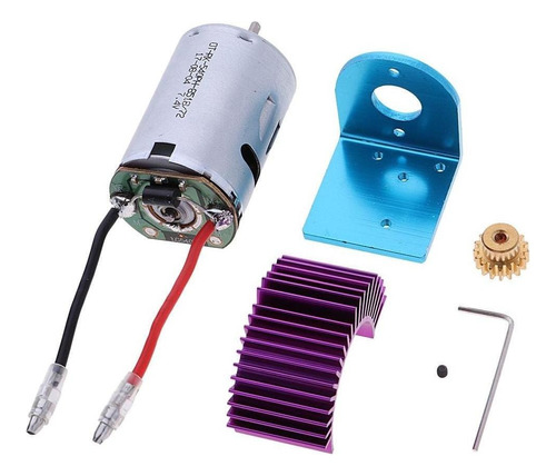 Para 12428 12423 Rc Car Part 540 Motor + Radiador + Asia