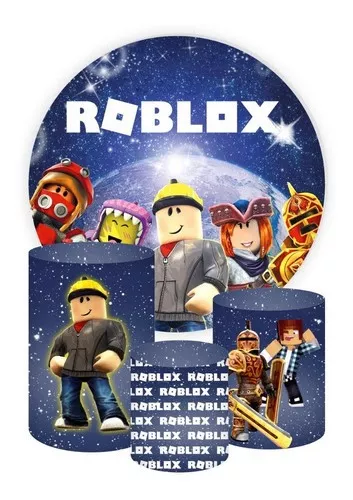 Roblox . - Magia do Brilho - Decorações de festas infantis