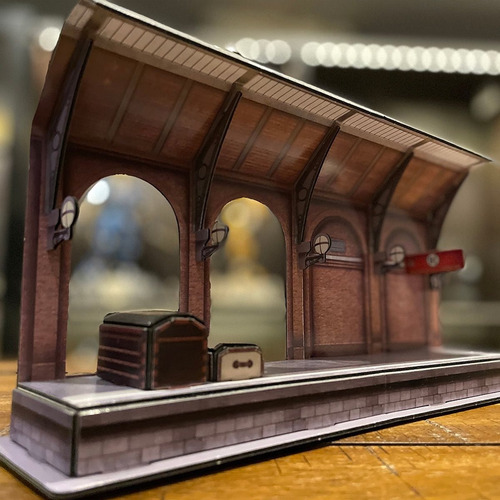 Imagen 4 de 10 de Harry Potter Hogwarts Express Tren Rompecabezas 3d