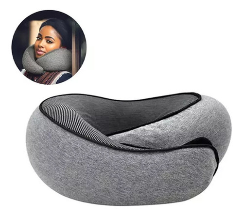 Almohada De Viaje De Lujo Para Reposacabezas Lectura