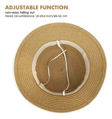 Mz 2 Unids/set Sombreros De Paja Para Niñas Pequeñas, Con
