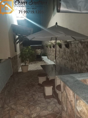 Imagem 19 de 21 de Casa 3/4, Sendo 1 Suíte, A 500m Da Praia. Jauá - Camaçari - Ca01187 - 70632695