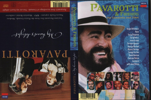 Dvd Pavarotti And Friends 2 En 1 Volume 3 Y 4