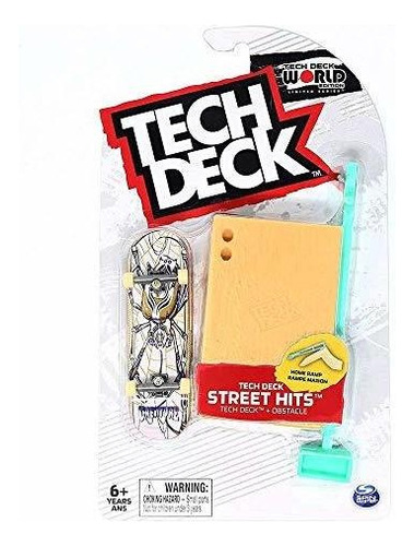 Patineta Para Dedos - Tech Deck Street Hits World Edition L