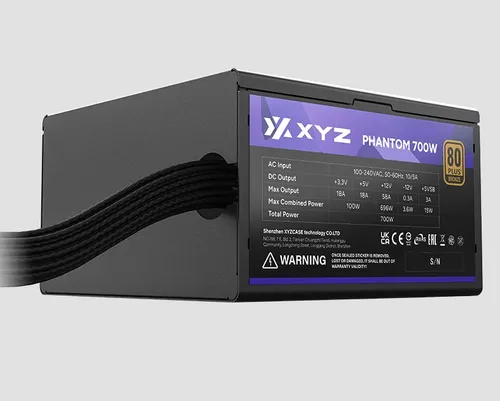 Fuente Poder Xyz Phantom 700w Argb 80+ Bronze