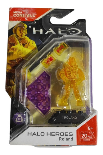 Halo Mega Construx Serie 6 Roland Héroes Mattel 