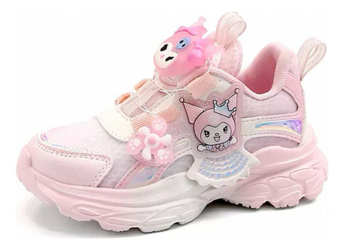 Zapatos Casuales Kuromi Para Niños, Flexibles Y En Forma De