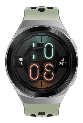 Imagen 1 de 4 de Huawei Watch GT 2e 1.39" caja 46mm de  metal y plástico  stainless steel, malla  mint green de  tpu HCT-B19