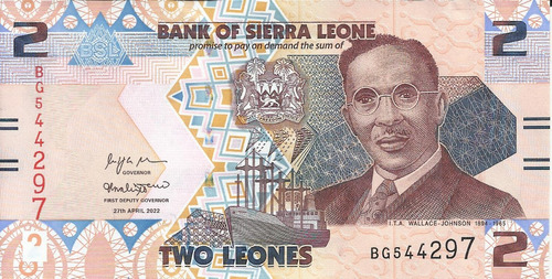 Sierra Leona 2 Leones