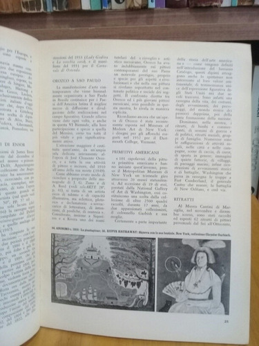 Revista Sele Arte - N° 56 - 1962 - En Italiano (Usado)