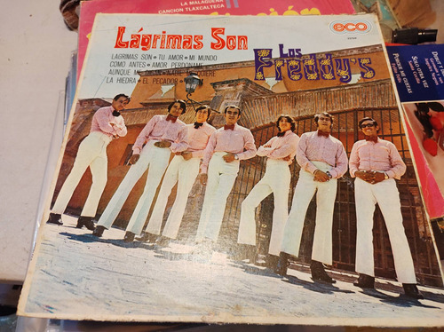 Los Freddys Lágrimas Son Vinyl,lp,acetato Oferta1