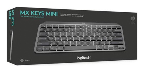 Teclado Logitech Mx Keys Mini Multi-device Bt Graphite Sp