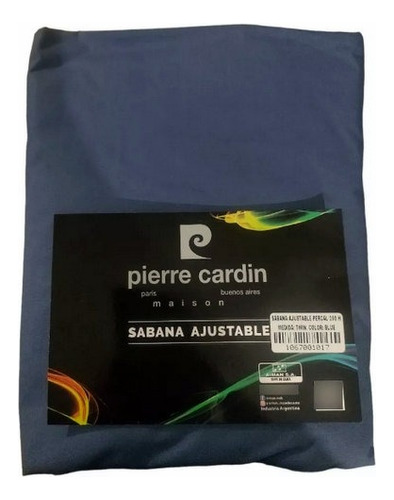 Sabana Ajustable Kink Size 180 Hilos Pierre Cardin  2 X 2