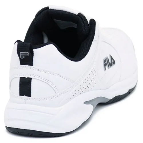Tenis fila blanco y top negro