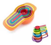 Comprar Set Cucharas Medidoras Taza Medidoras Preparación Reposteria