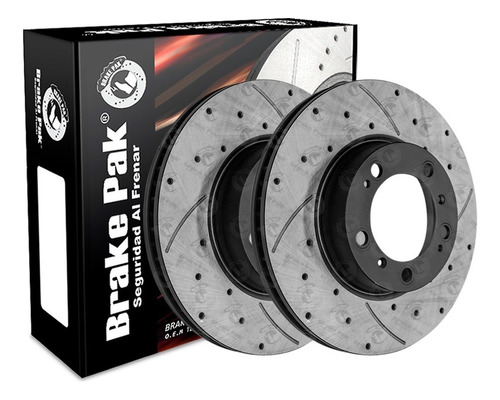 Discos De Freno Brake Pak  Para Porsche Boxster