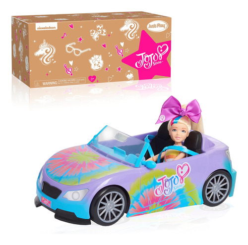 Jojo Siwa California Cruiser, Coche De Muñeca, Teñido Anu.