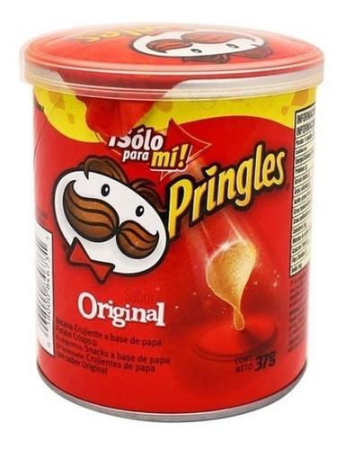 Pringles Papas Sabor Original 37 Gr Botana Crujiente