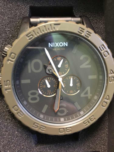 Reloj Nixon A083-1530 Crono, Excelente Estado Completo