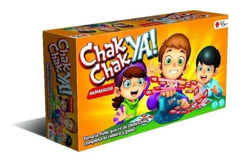 Juego De Mesa Chack Chack Números - Top Toys