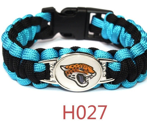 Brazalete Pulsera Paracord Nfl - Jacksonville Jaguars