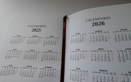Agenda Naturarte Diseño Semanal A5 Cuero