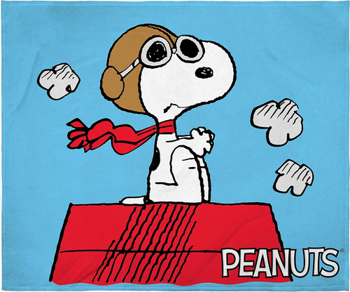 Intimo Peanuts: Snoopy, El As Volador Y El Barón Rojo Fleec