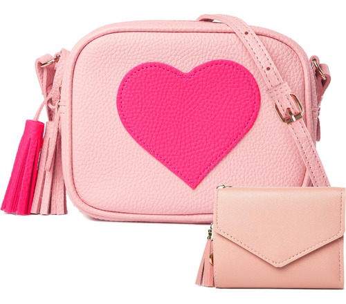 Prlinjsk Bolso Para Ninas Pequenas, Bolso De Corazon Para Ni