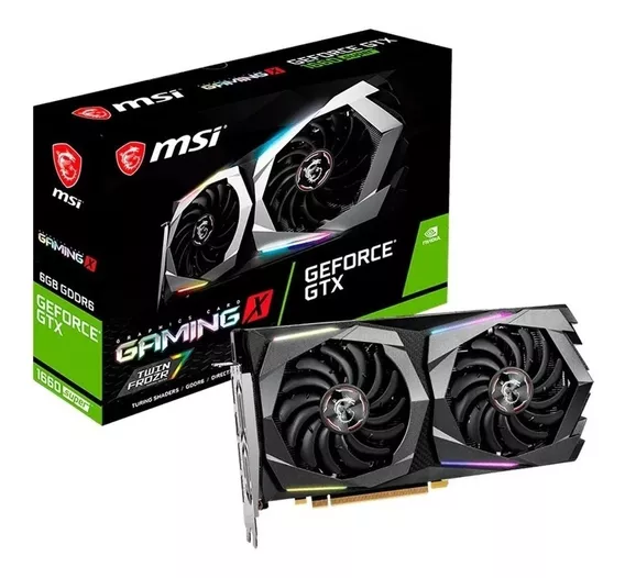 Placa De Video Msi Geforce Gtx 1660 Super Gaming X 6gb Ddr6