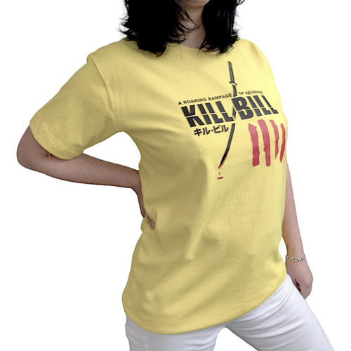 Remera Kill Bill (mujer-hombre) Vitalogyremeras