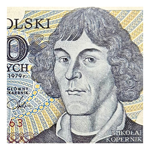 Polonia - 1000 Zlotych - Año 1979 - P #137 - Kopernik 