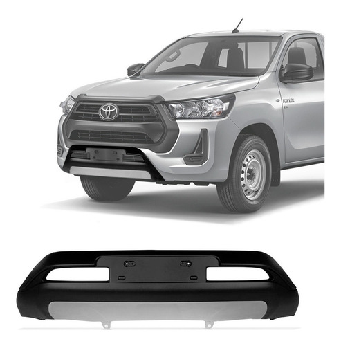 Overbumper Front Bumper Hilux 2021 Protetor De Parachoque